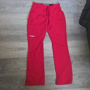 Red Scrub Pants